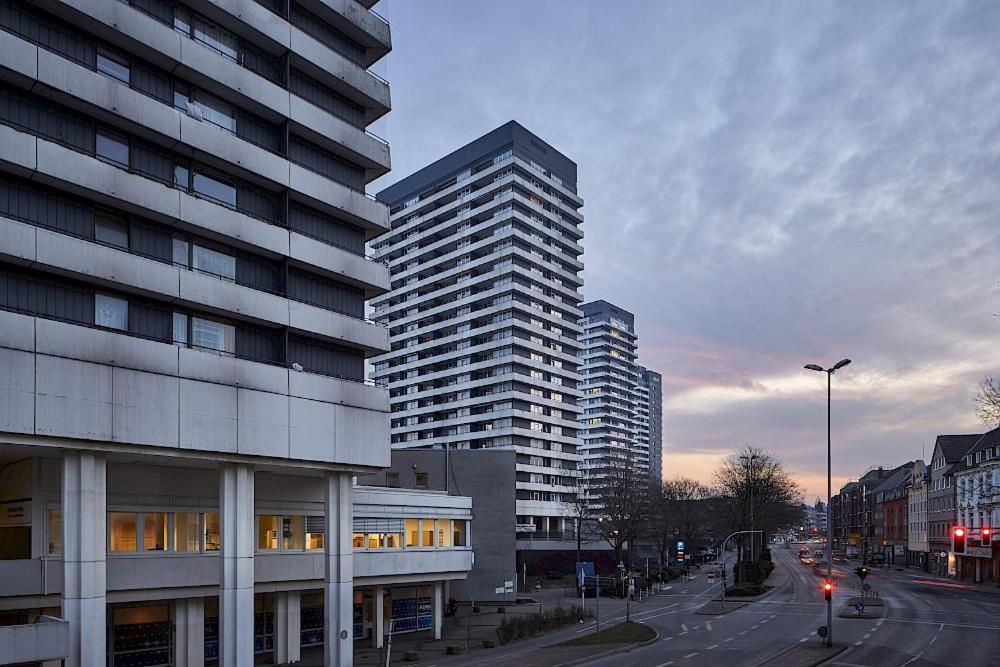 3-Zimmer, Bis 6 Personen Mit Parkplatz Appartement Mülheim an der Ruhr Buitenkant foto